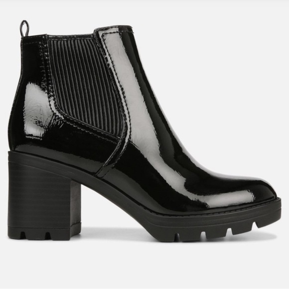 NATURALIZER $179 Women Verney 2 Leather Block Heel Ankle Boots Size 11 Med NWOT - Picture 3 of 12